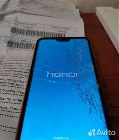 Стекло с заменой на Honor 8x