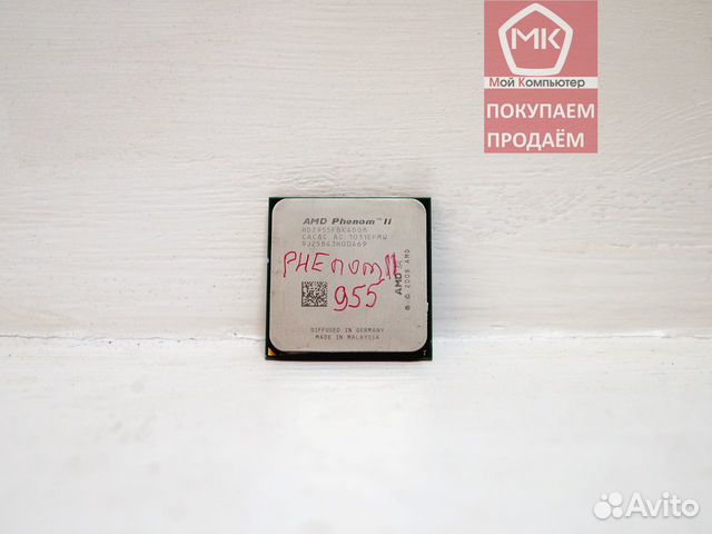 Socket AM3 AMD Phenom II X4 955 (4 Ядра)