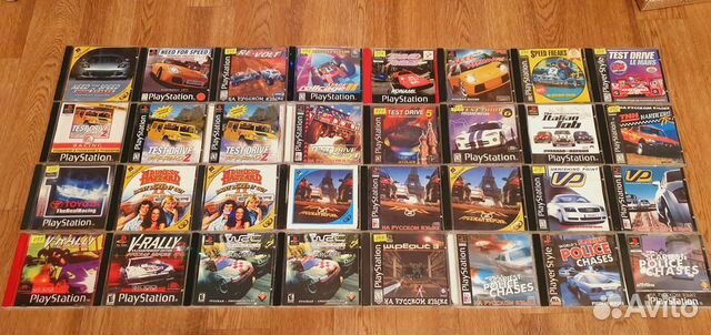 Игры диски на PS1, PSone / Часть 4 из 5