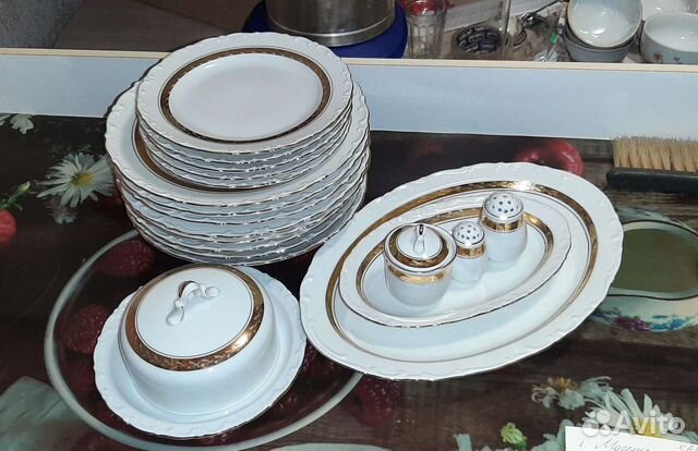 Набор фарфоровой посуды Kahla гдр (Германия)