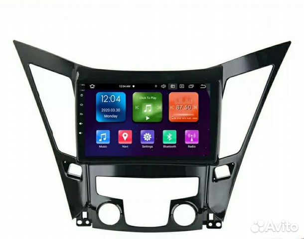 Штатная магнитола Hyundai Sonata 2010-13г