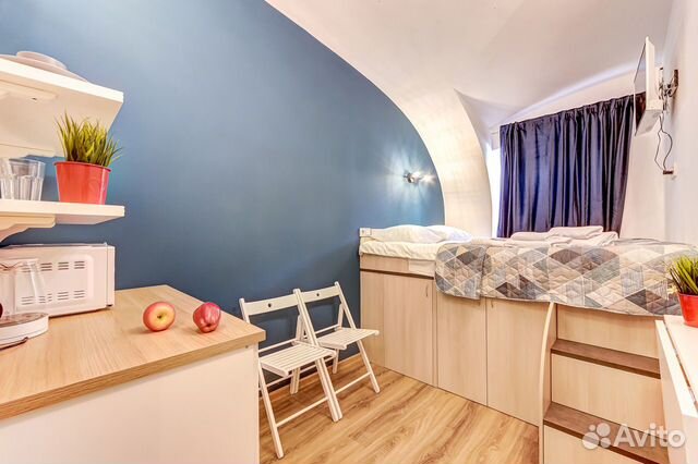 

Квартира-студия, 13 м², 1 кровать
