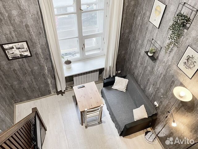 

Квартира-студия, 28 м², 2 кровати