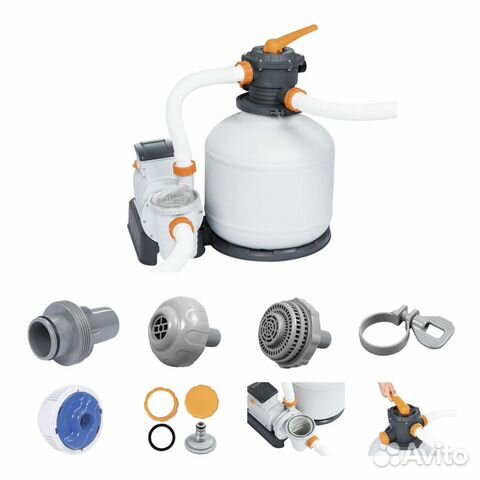 Песочный фильтр для бассейна 11355л/ч