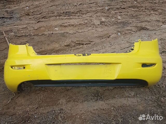 Задний бампер mazda 3 bk хэтчбек