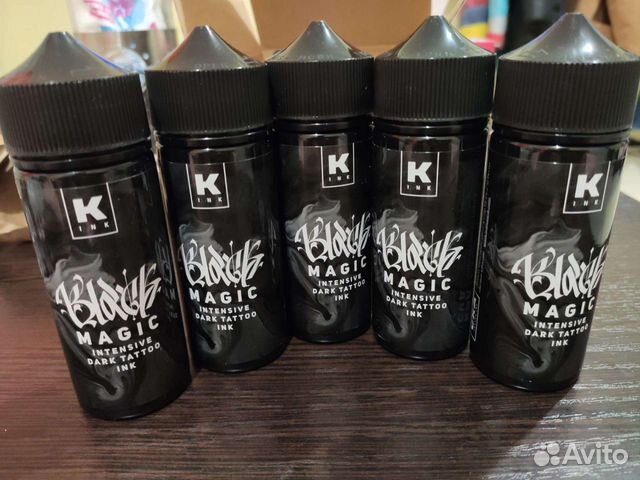 Краска black, white magic для тату 120мл