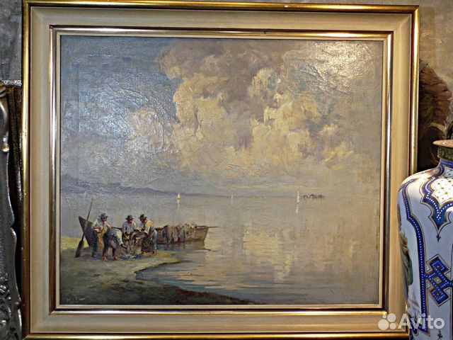 Германия.Картина.Живопись.19-20 век.Холст.Масло