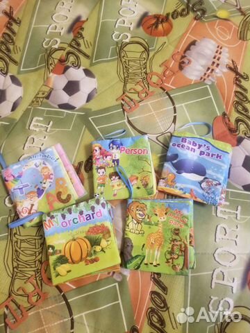 Развивающие книжечки на английском языке