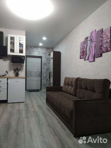 

Квартира-студия, 28 м², 2 кровати