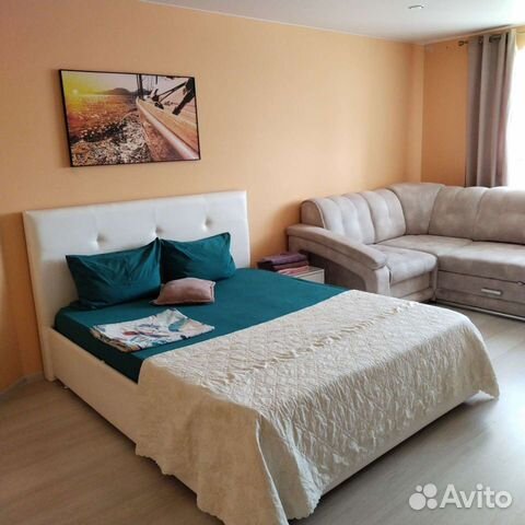 

1-к. квартира, 55 м², 3 кровати
