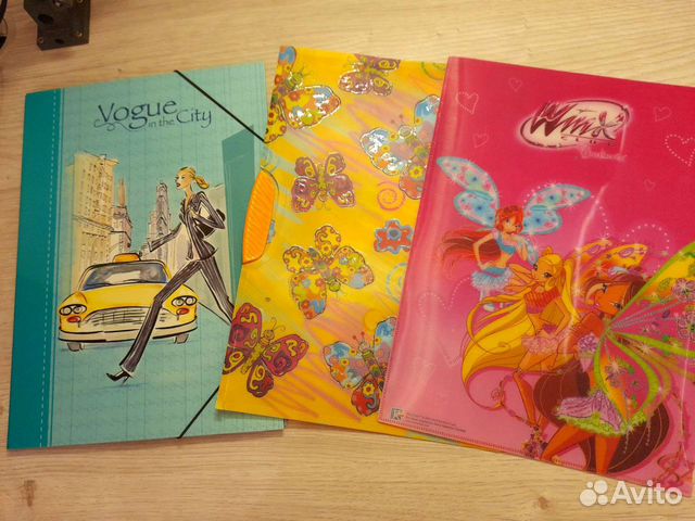 Набор папок для бумаги