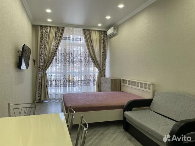 

Квартира-студия, 30 м², 2 кровати