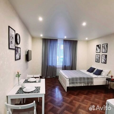 

Квартира-студия, 28 м², 2 кровати