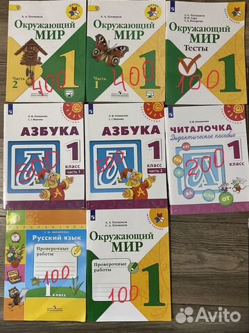 Учебники 1 класс школа россии перспектива