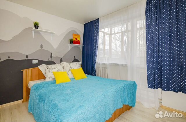 

Квартира-студия, 40 м², 2 кровати