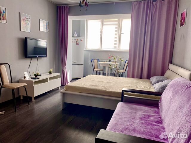 

Квартира-студия, 30 м², 2 кровати