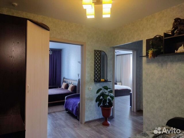 

2-к. квартира, 60 м², 2 кровати