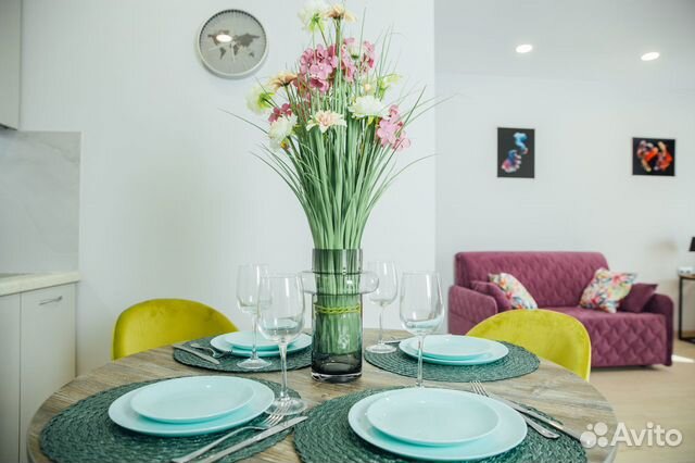 

Квартира-студия, 35 м², 2 кровати