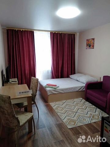 

Квартира-студия, 27 м², 2 кровати