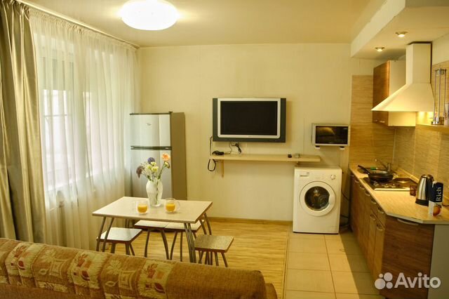 

1-к. квартира, 42 м², 4 кровати
