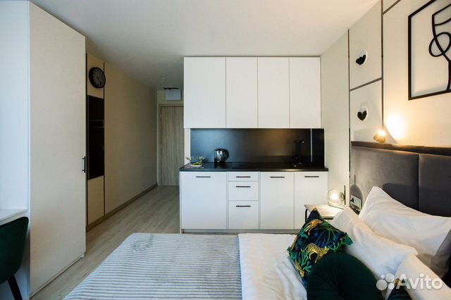 

Квартира-студия, 18,5 м², 1 кровать