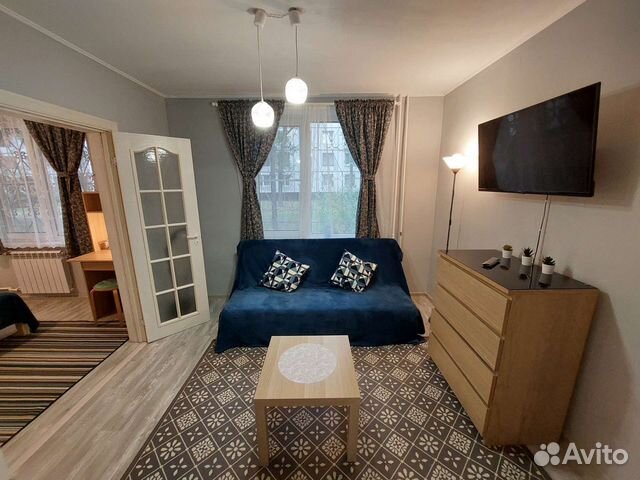 

2-к. квартира, 35 м², 2 кровати