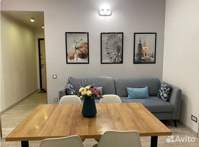 

2-к. квартира, 45 м², 3 кровати
