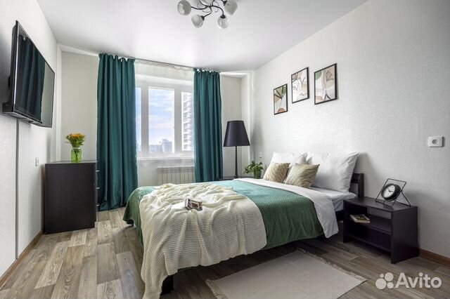 

1-к. квартира, 40 м², 1 кровать
