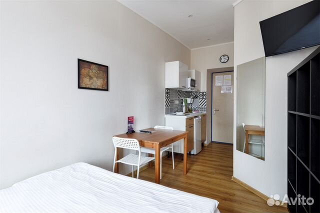 

Квартира-студия, 15 м², 1 кровать