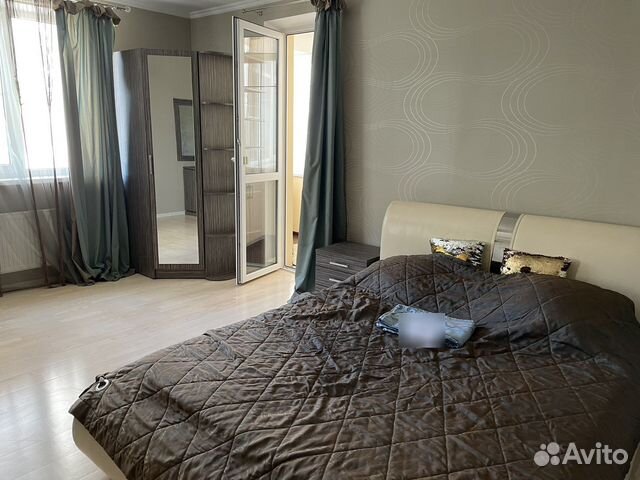

1-к. квартира, 55 м², 2 кровати