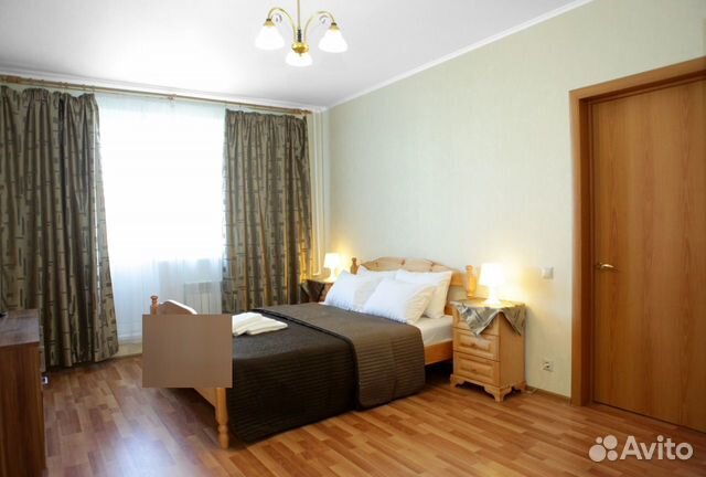 

1-к. квартира, 38 м², 2 кровати
