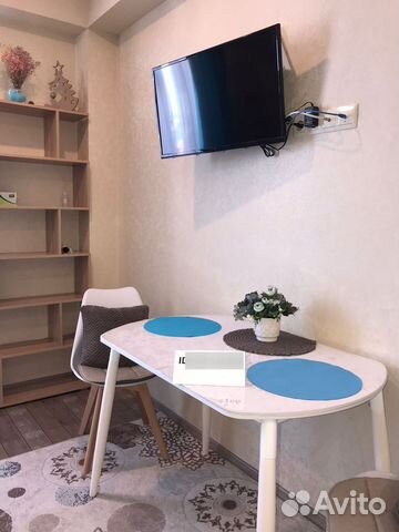 

Квартира-студия, 28 м², 2 кровати