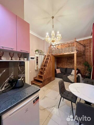 

Квартира-студия, 30 м², 2 кровати