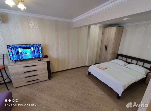 

Квартира-студия, 38 м², 2 кровати