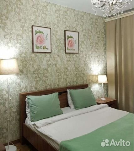 

1-к. квартира, 40 м², 3 кровати