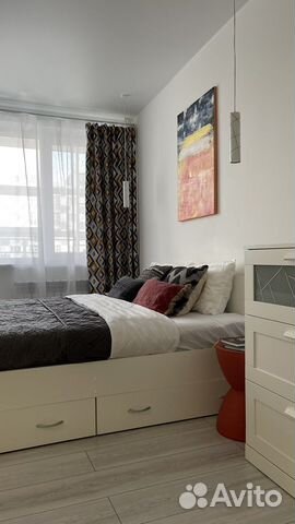 

1-к. квартира, 37 м², 2 кровати
