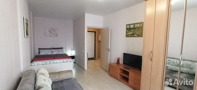 

1-к. квартира, 34 м², 2 кровати