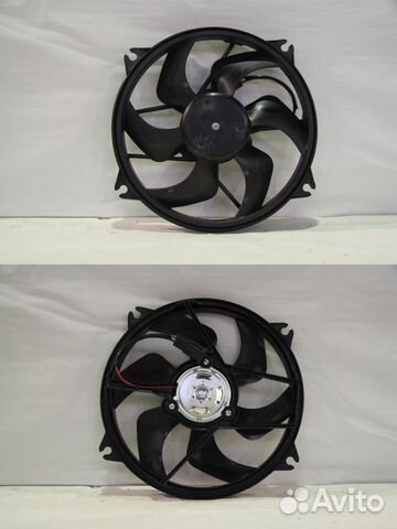 Вентилятор Пежо 307 - 6 лопастей Вентилятор Пежо 307 - 6 лопастей