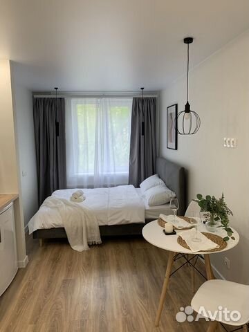 

Квартира-студия, 25 м², 1 кровать