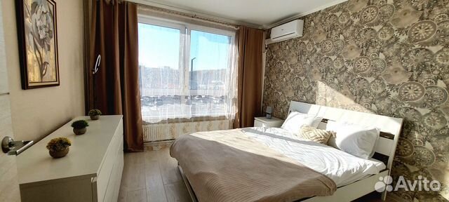 

1-к. квартира, 46 м², 2 кровати