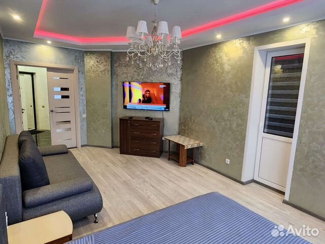 

1-к. квартира, 54 м², 2 кровати
