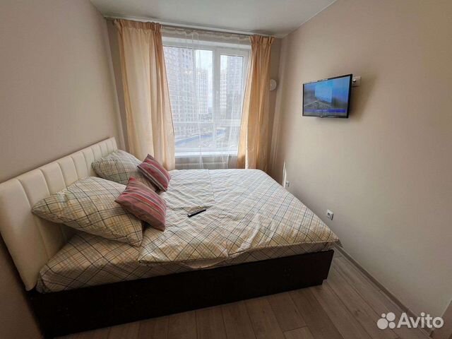 

1-к. квартира, 30 м², 2 кровати