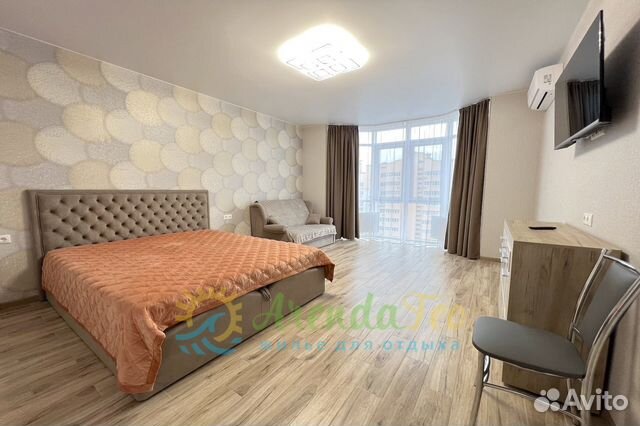 

1-к. квартира, 45 м², 2 кровати