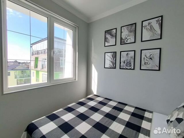 

1-к. квартира, 39 м², 2 кровати