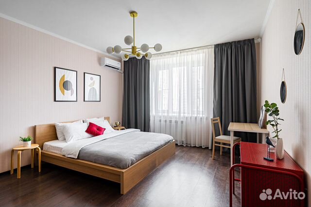 

1-к. квартира, 43 м², 2 кровати