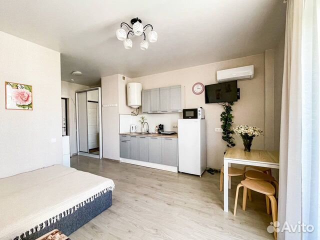 

Квартира-студия, 22,2 м², 4 кровати
