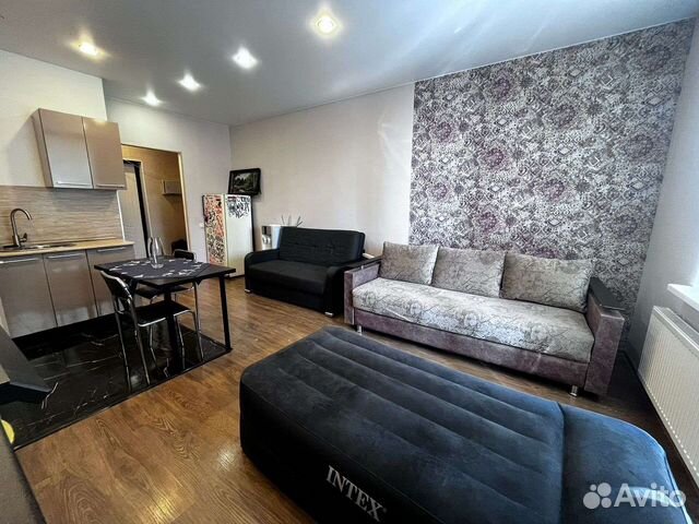 

Квартира-студия, 28 м², 3 кровати