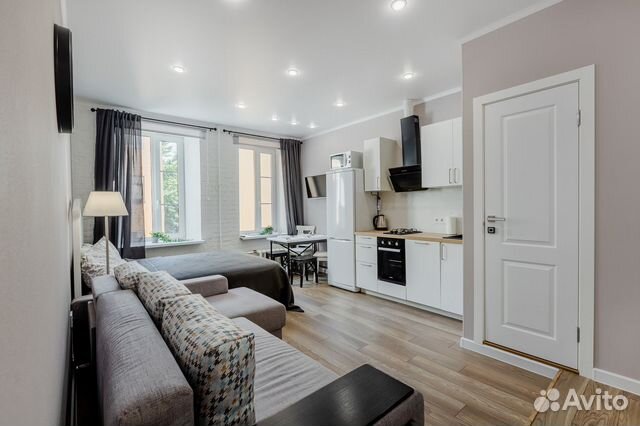 

Квартира-студия, 30 м², 2 кровати