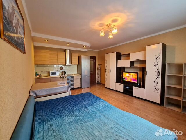 

Квартира-студия, 29 м², 1 кровать