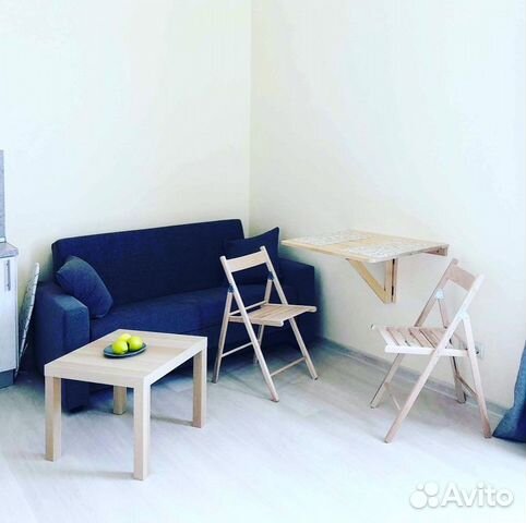 

Квартира-студия, 23 м², 2 кровати